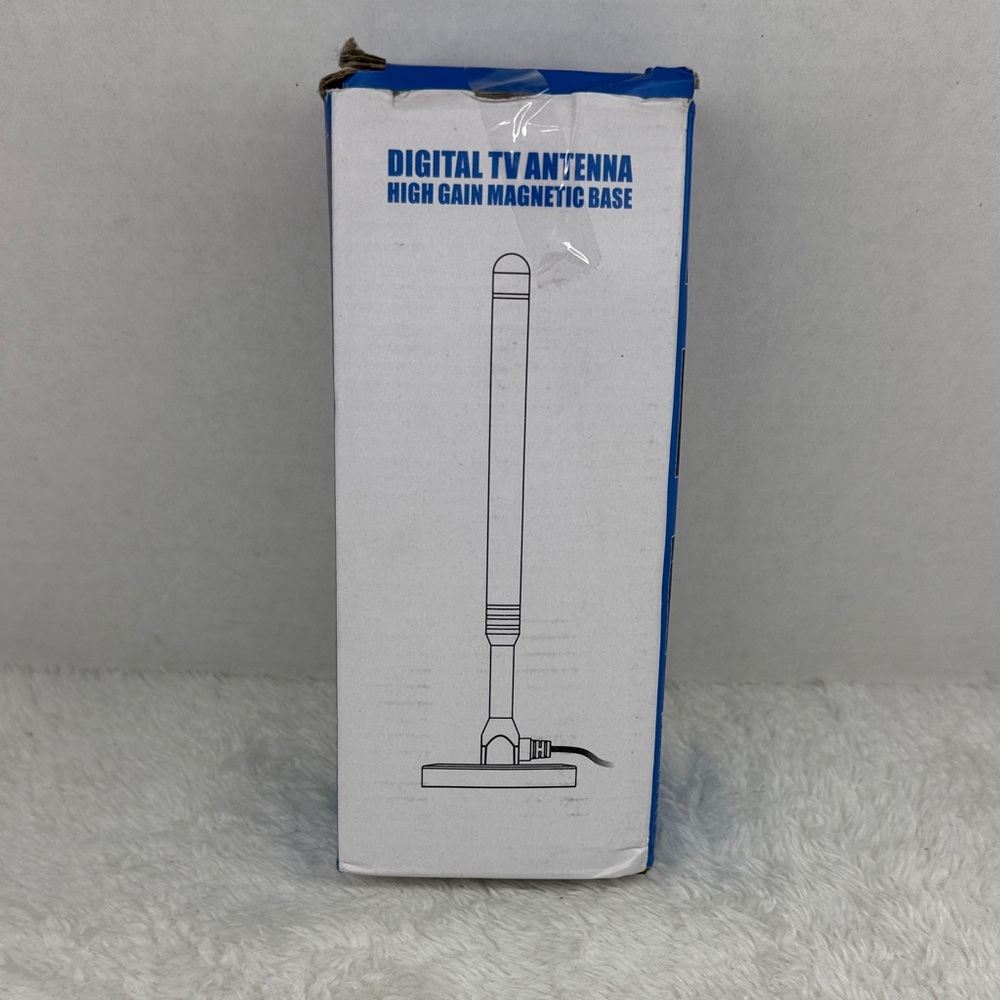 Digital TV Antenna with High Gain Magnetic Base